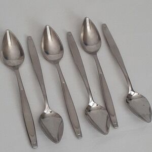 Contessa by AMC Stainless Set of 6 Grapefruit Spoons‎